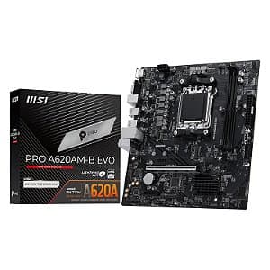 Placa Mãe MSI PRO A620AM-B EVO DDR5 AM5 Micro-ATX