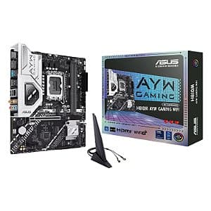 Placa Mãe ASUS H810M AYW Gaming WiFi DDR5 LGA 1851 Micro-ATX