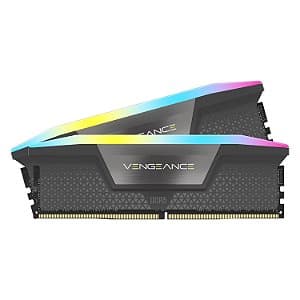 Memória RAM Corsair Vengeance RGB 32GB (2x16GB) DDR5 6000MHz C38 - CMH32GX5M2B6000Z38