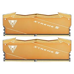 Memória RAM Patriot Viper Xtreme 5 Aurum 32GB (2x16GB) DDR5 8000 MHz C38 - VXA532G8038K