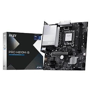 Placa Mãe MSI PRO H810M-B DDR5 LGA 1851 Micro-ATX