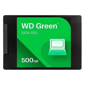 SSD 500GB Western Digital WD Green SATA SATA 2.5 545MBs/430MBs - WDS500G5G0A