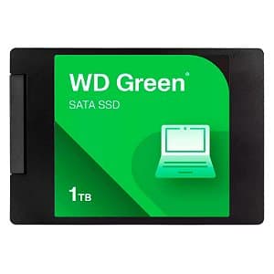 SSD 1TB Western Digital WD Green SATA SATA 2.5 545MBs/430MBs - WDS100T5G0A