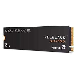 SSD 2TB Western Digital WD Black SN7100 M.2 NVMe 7250MBs/6900MBs - WDS200T4X0E
