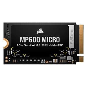 SSD 1TB Corsair MP600 Mini M.2 NVMe PCIe 4.0 5000MBs/3800MBs - CSSD-F1000GBMP600MCR2