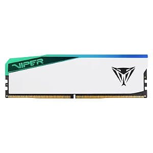 Memória RAM Patriot Viper Elite 5 RGB 32GB DDR5 5200 MHz C36 Branca - PVER532G52C36W