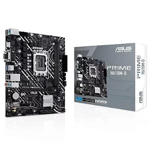 Placa Mãe Asus Prime H610M-D DDR5 LGA 1700 Micro-ATX