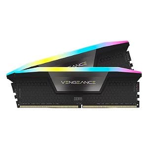 Memória RAM Corsair Vengeance RGB 48GB (2x24GB) DDR5 5200MHz C38 - CMH48GX5M2B5200C38