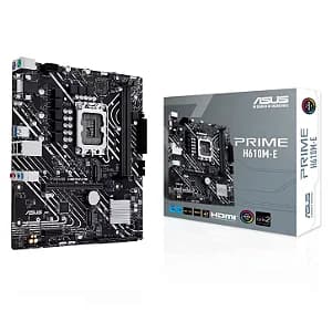 Placa Mãe Asus Prime H610M-E DDR5 LGA 1700 Micro-ATX