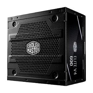 Fonte Cooler Master Elite NEX W600 MPW-6001-ACAW-BUS ATX 600W 80 White Bronze PFC Ativo Bivolt - Preto