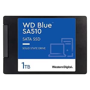 SSD 1TB Western Digital WD Blue SA510 SATA 2.5 560MBs/510MBs - WDS100T3B0A