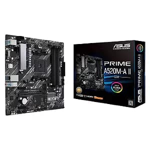 Placa Mãe Asus Prime A520M-A Ii DDR4 AM4 Micro-ATX