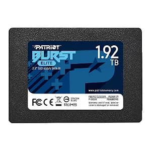 SSD 1.92TB Patriot Burst Elite SATA 2.5 450MBs/320MBs - PBE192TS25SSDR
