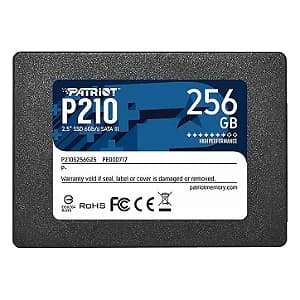 SSD 256GB Patriot P210 SATA 2.5 500MBs/400MBs - P210S256G25