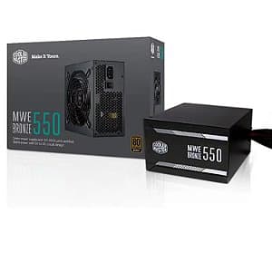Fonte Cooler Master MWE 550 MPE-5501-ACAAB-US ATX 550W 80 Plus Bronze PFC Ativo