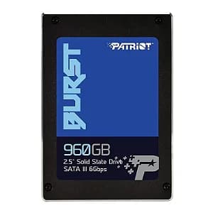SSD 960GB Patriot Burst Elite SATA 2.5 450MBs/320MBs - PBE960GS25SSDR