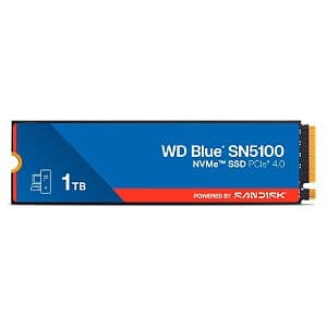 SSD M.2 Western Digital WD Blue SN5100 1TB NVMe PCIe 4.0 - WDS100T5B0E