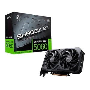 Placa de Vídeo MSI GeForce RTX 5060 Shadow OC 2X