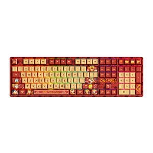 Teclado Mecânico Gamer Akko One Piece 5108S RGB Switch Akko Jelly Pink ANSI