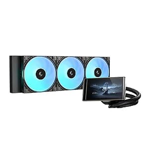 Water Cooler DeepCool LT360 Vision ARGB Preto 360MM - LT360VISION-BKAMMC-G-1