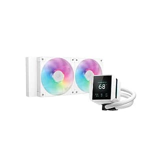 WATER COOLER DEEPCOOL MYSTIQUE 240 WH ARGB BRANCO R-LX240-WHDSNMCP-G-1