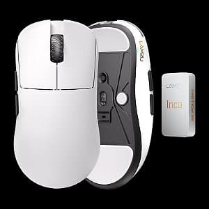 MOUSE GAMER LAMZU INCA 8K S/F WHITE
