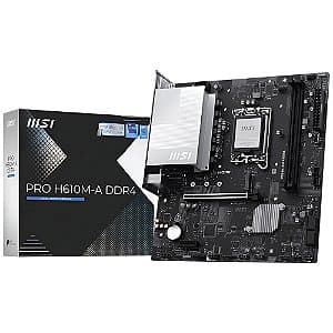 Placa Mãe MSI PRO H610M-A DDR4 LGA 1700 Micro-ATX