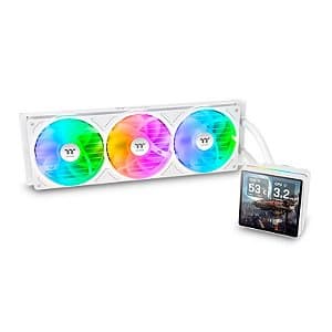 Water Cooler Thermaltake TT TH360 V3 Ultra ARGB Sync Snow Edition AIO 3x120mm