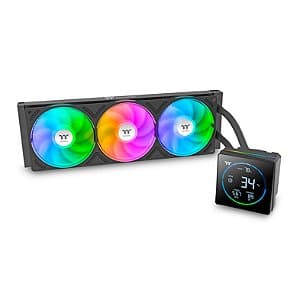 Water Cooler Thermaltake TT TH360-S V3 ARGB Sync Black AIO 3x120mm