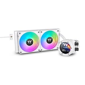 Water Cooler Thermaltake TT TH240 V2 Ultra EX ARGB Sync Snow Edition AIO 2x120mm