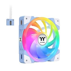Kit Fan Thermaltake TT SWAFAN EX14 ARGB Hydrangea Blue 3x140mm