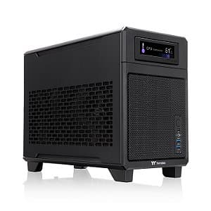 Gabinete Gamer Thermaltake TR100 Mini Case Black Mini-ITX SFF - CA-11A-00S1NN-00