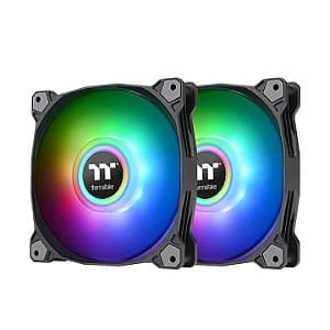 Fan Thermaltake Pure Duo 14 ARGB Sync Black 140mm PWM 2-Fan Pack - CL-F116-PL14SW-B
