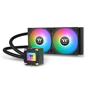 Water Cooler Thermaltake LA240 ARGB Sync Black AIO 240mm 2x120mm - CL-W457-PL12SW-A