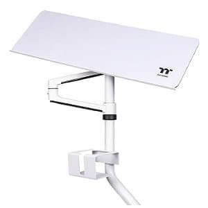 Bandeja Ergonômica Thermaltake para Teclado e Mouse Cockpit GR500/GF500 Branca Ajuste de Ângulo e Altura - GSC-ACC-KBASWH-01