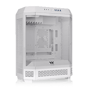 Gabinete Thermaltake The Tower 600 Snow Mid Tower Vidro Temperado 2 Fans CT140 - CA-1Z1-00M6WN-00