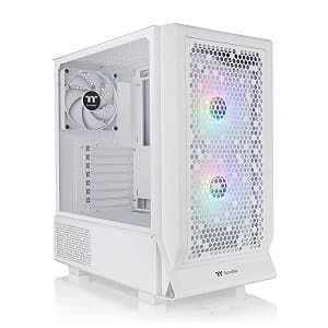 Gabinete Gamer Thermaltake Ceres 330 TG ARGB Snow Mid Tower Hidden-Connector Vidro Temperado 3 Fans CT140 ARGB - CA-1Y2-00M6WN-01