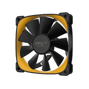 Fan Geometric Future Squama 2505Y 120mm Preto - GEO-S2505Y-1