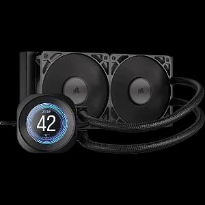 Water Cooler Corsair Nautilus 240 RS LCD 240mm Preto - CW-9061031-WW