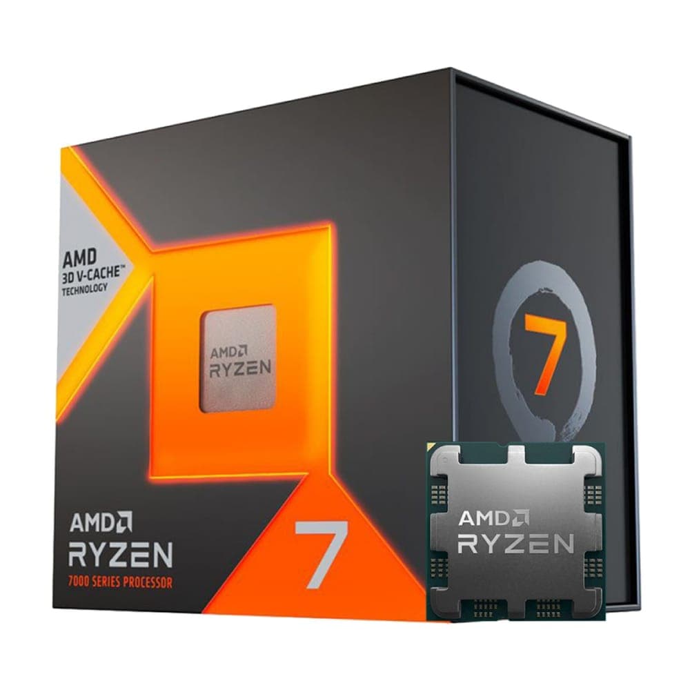 AMD Ryzen 7 7800X3D - 8 Núcleos - 16 Threads - 4.2GHz (Turbo 5.0 GHz) - Cache 104MB - AM5 - TDP 120W - 100-100000910WOF
