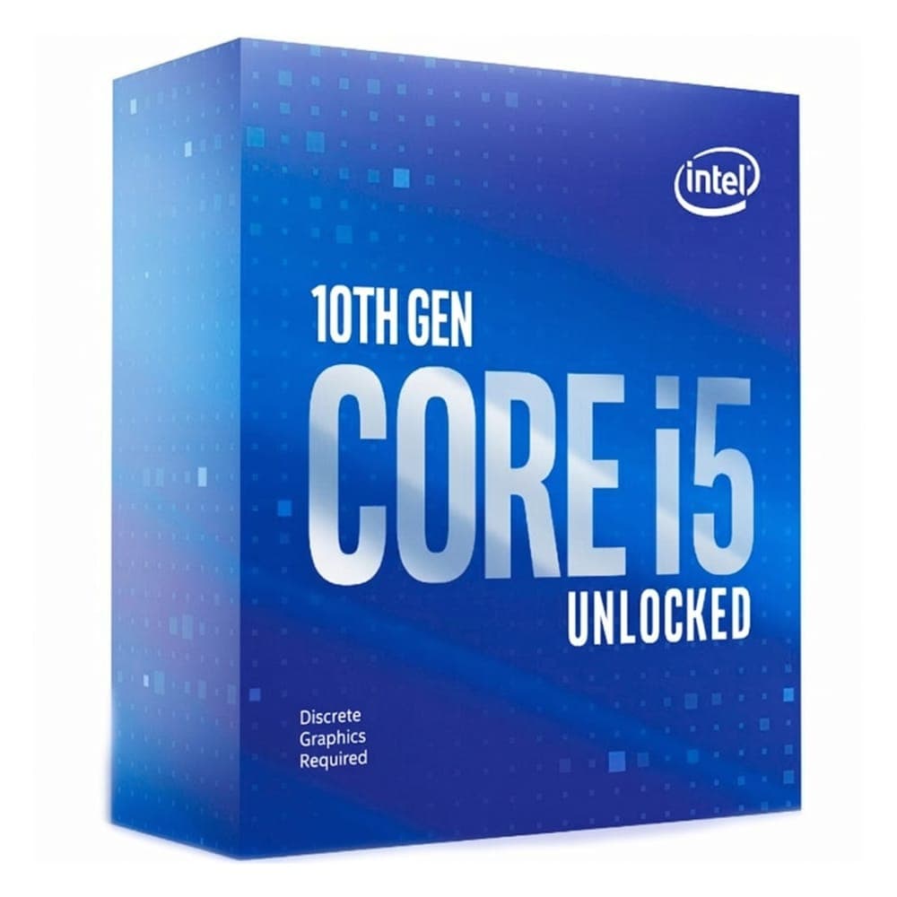 Intel® Core i5 10600KF - LGA 1200 - 4.10GHz (Turbo 4.80GHz) - Cache 12MB - 10ª Geração - BX8070110600KF