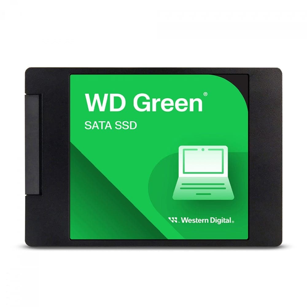 SSD 1TB Western Digital Green - SATA - Leitura 545 MB/s - Gravação 550MB/s - WDS100T3G0A