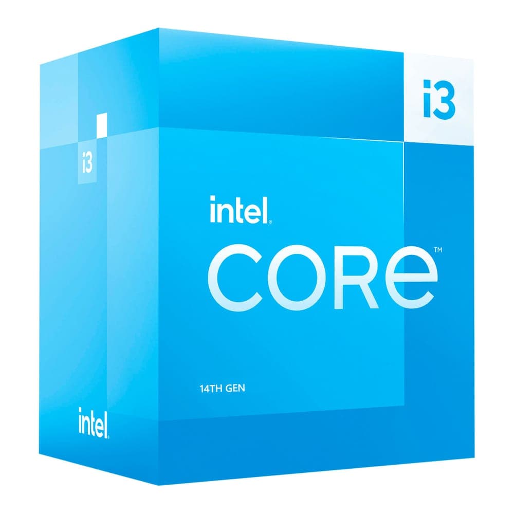 Intel® Core i3 14100F - LGA 1700 - 3.5GHz (Turbo 4.7GHz) - 4 Cores 8 Threads - Cache 12MB - 14ª Geração - BX8071514100F