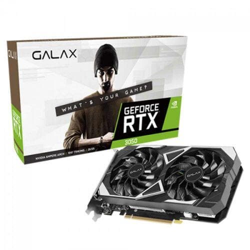 Placa de V�deo Galax GeForce RTX 3050 EX V2, 6GB, GDDR6, 96 Bits - 35NRLDHP9OID