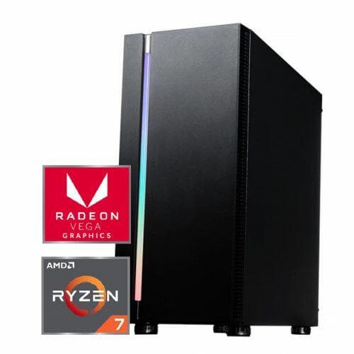 PC Gamer Login AMD Ryzen 7 5700G 3.8 GHz 16 Mb Cache SSD 512Gb NVMe M.2 Mem 16Gb 3200 MHz 500W 80 Plus Bronze Linux