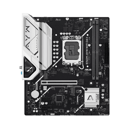 Placa-M�e ASUS B760M-AYW WIFI D4 II, Intel LGA 1700, mATX, DDR4