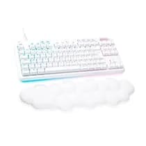 Teclado Gamer Logitech G713 Aurora Lightspeed RGB Mecânico Switch GX Brown Tactile ABNT2 Branco - 920-010701