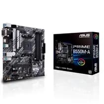 Placa Mãe Asus para AMD B550M-A Prime 4xDDR4 mATX - 90MB14I0-C1BAY0