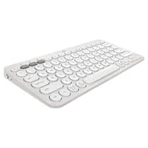 Teclado Sem Fio Logitech Pebble Keys 2 K380s Bluetooth Branco US - 920-011790