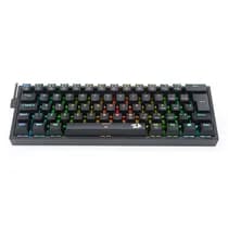 Teclado Gamer Redragon Fizz RGB Mecânico Switch Blue Preto ABNT2 - K617-RGB-B